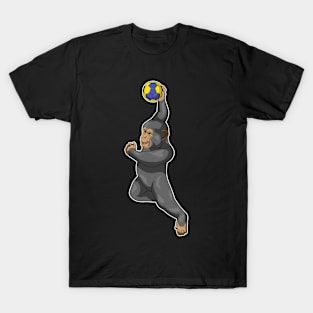 Monkey Handball player Handball T-Shirt